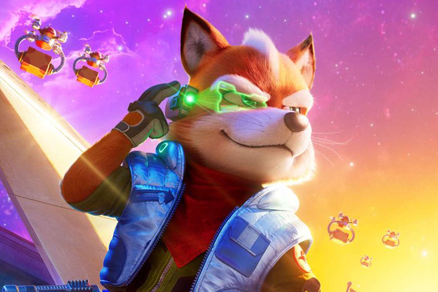 Super Mario Galaxy: O Filme revela Fox McCloud como um dos personagens