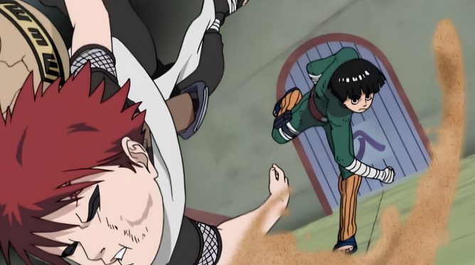 Rock Lee vs Gaara