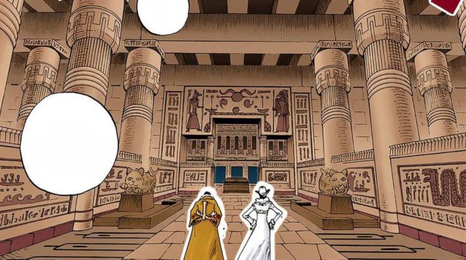 Visão de dentro do castelo de alabasta