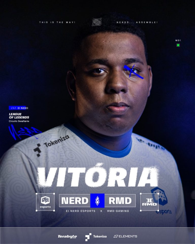 Ei Nerd Esports derrota RMD e conquista segunda vitória no Circuito Desafiante