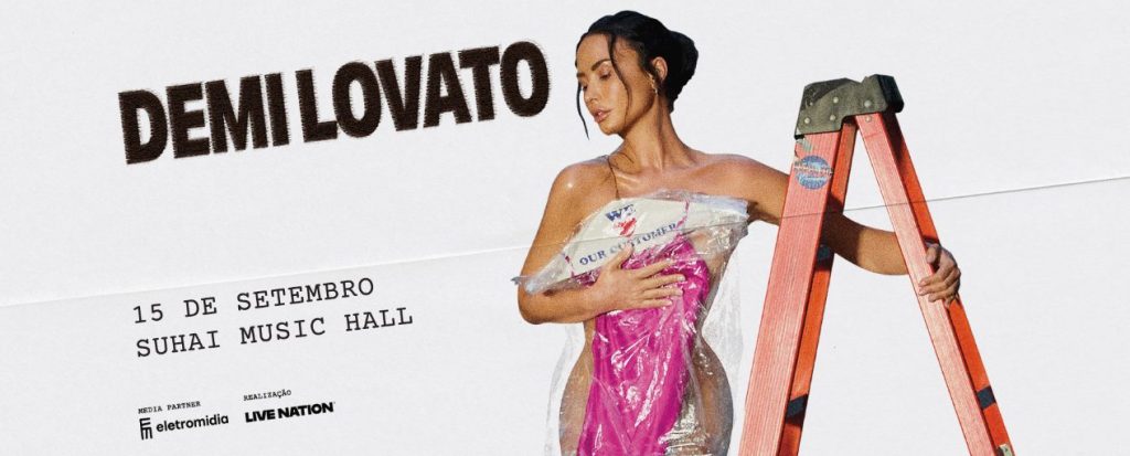 ‘Demi Lovato’: Cantora anuncia show solo em São Paulo com a turnê It’s Not That Deep; veja