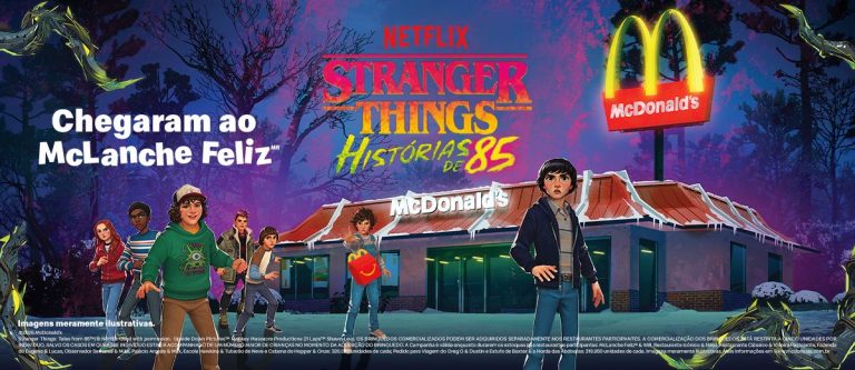 Hawkins no Brasil: ‘Stranger Things’ e McDonald’s lançam parceria histórica