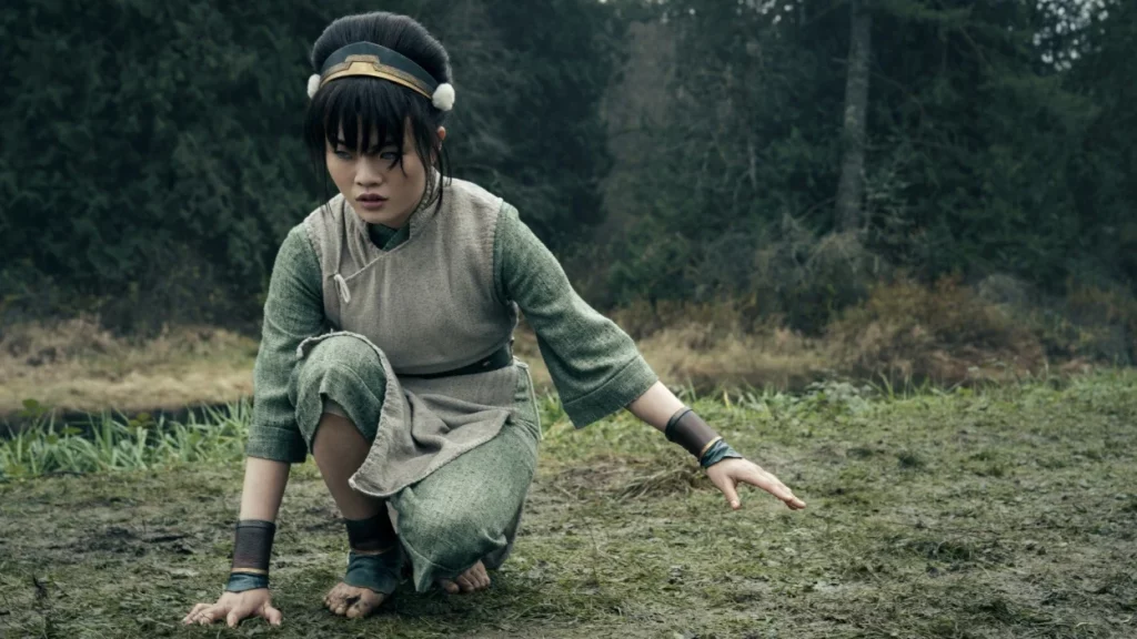 Toph Beifong no live-action de Avatar