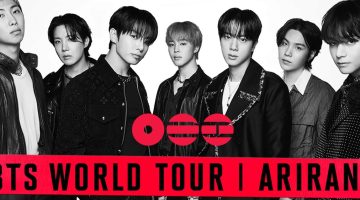 Show do BTS em São Paulo será exibido nos cinemas