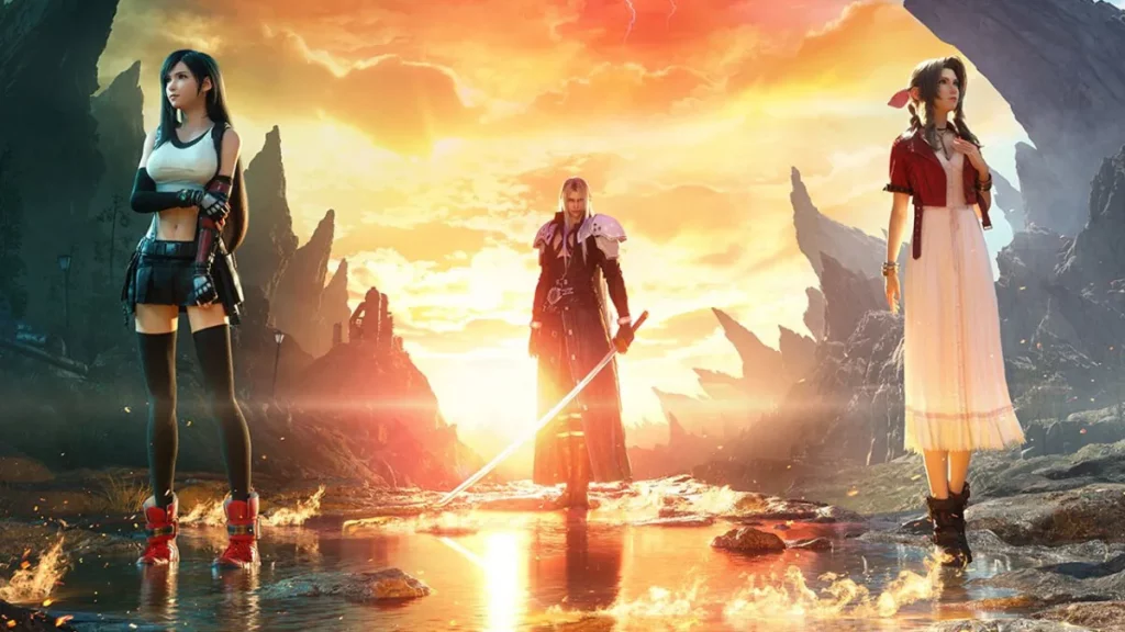 Final Fantasy VII Rebirth chega ao Switch 2 e Xbox