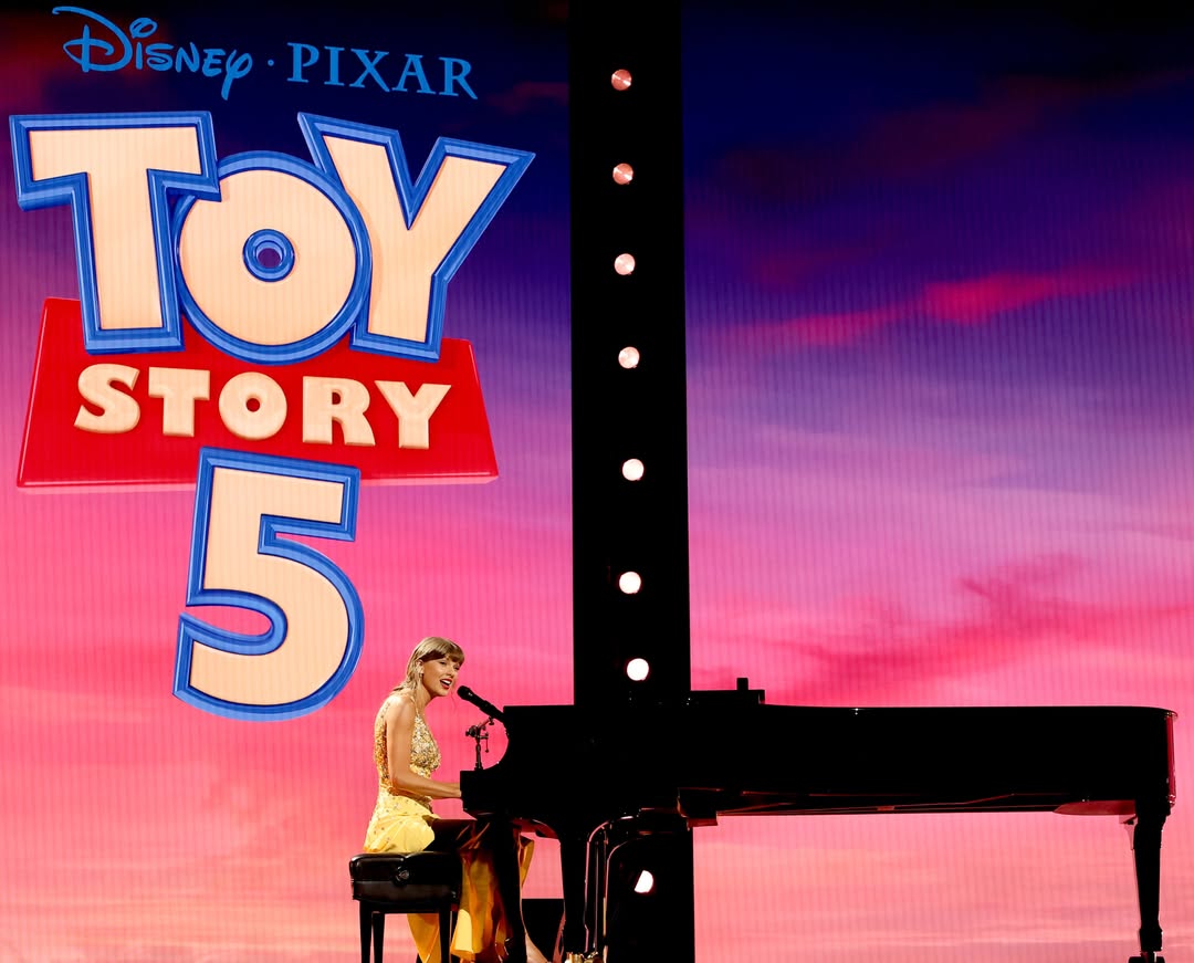 Taylor Swift revela bastidores de música para ‘Toy Story 5’