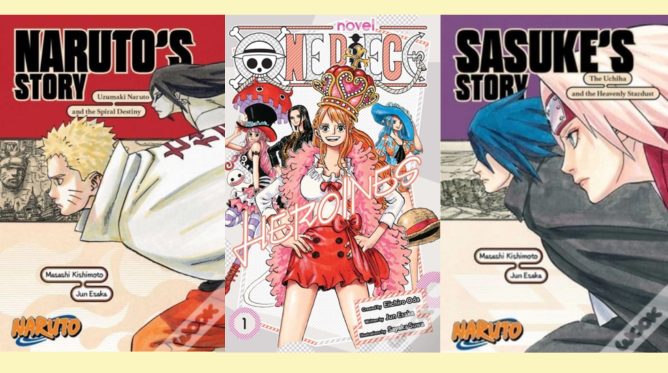 naruto e one piece novels