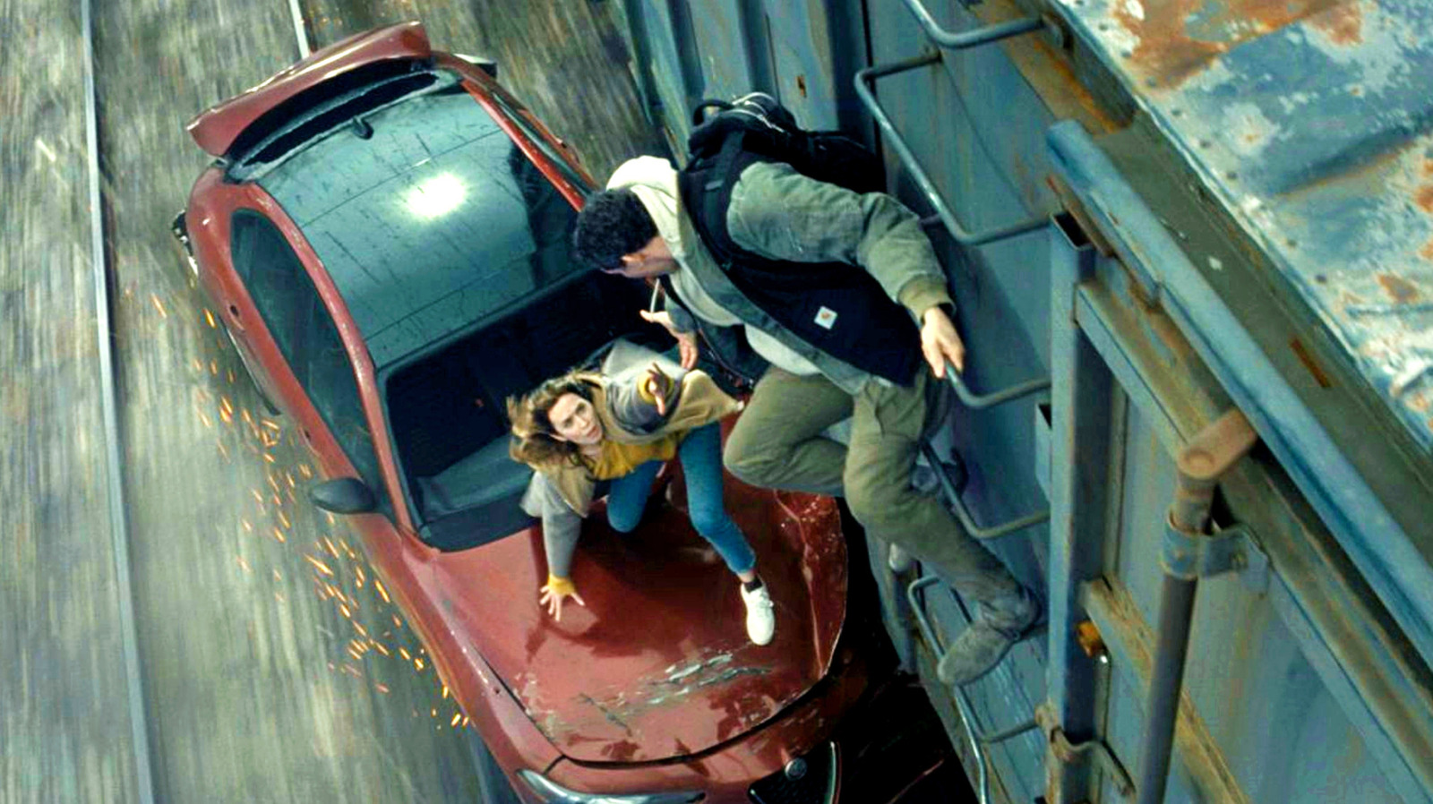 Dia D: cena do trem é um dos momentos mais lembrados do filme