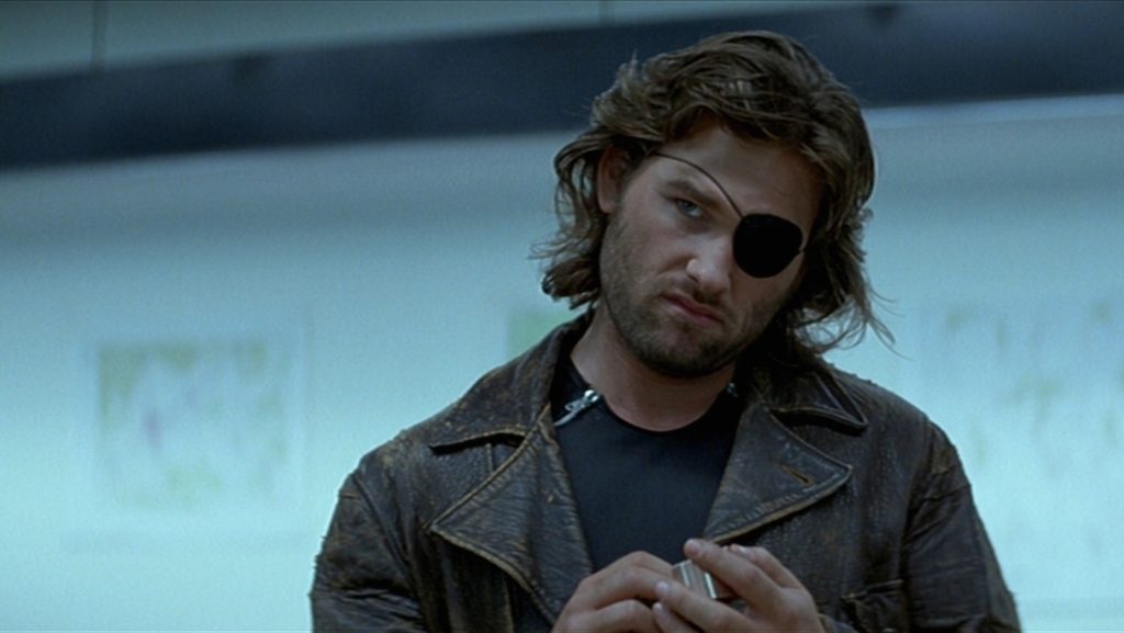 Kurt Russell como Snake Plissken