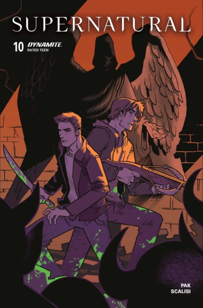 Capa da edição 10 da HQ de Supernatural, da Dynamite
