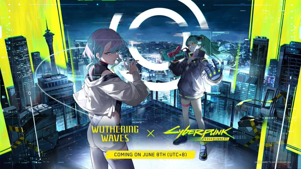Wuthering Waves bate recorde com colab de Cyberpunk