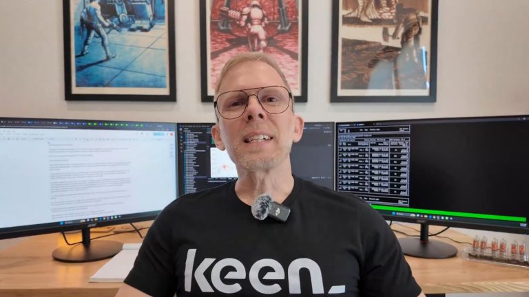 John Carmack reage às demissões na Id Software e cita o Xbox