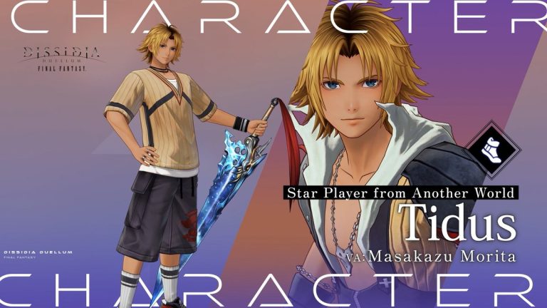 Tidus chega a Dissidia Duellum com novo mapa e chefe