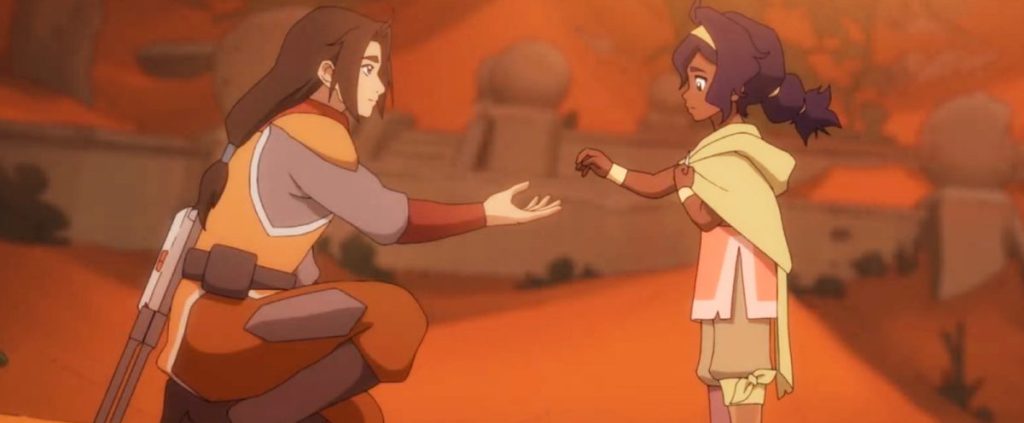 Avatar: Sete Refúgios se passa quanto tempo após Korra?