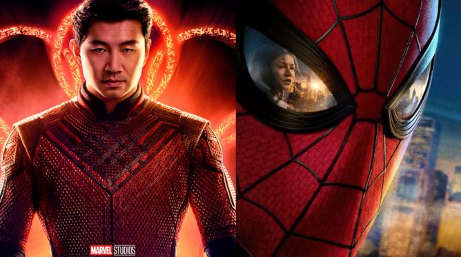 shang chi e homem aranha
