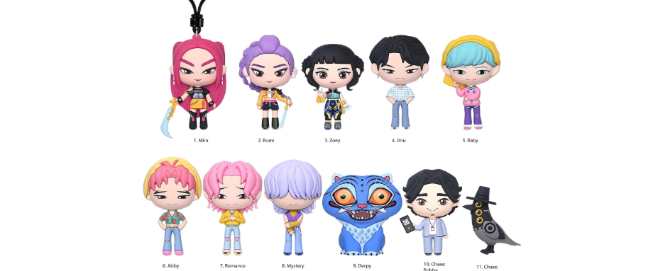 ‘Guerreiras do K-Pop’ ganha blind bag com nove personagens colecionáveis