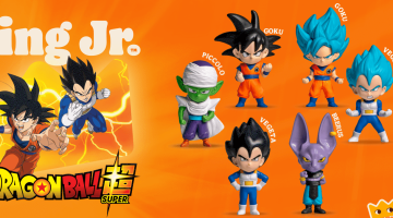 Dragon Ball Super chega ao Burger King com seis bonecos colecionáveis