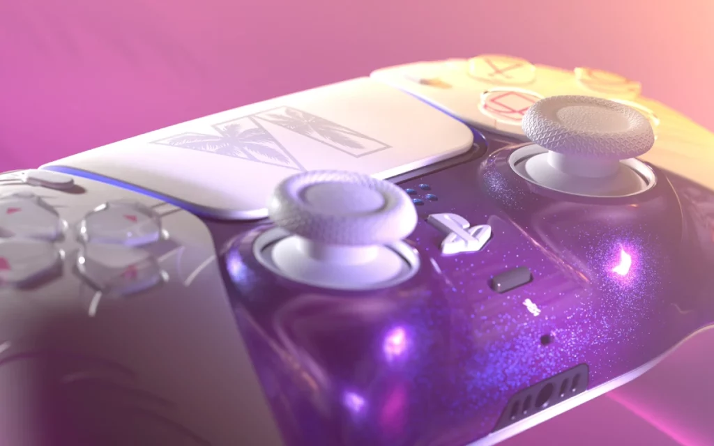 Sony revela dois controles DualSense de edição limitada inspirados em GTA 6