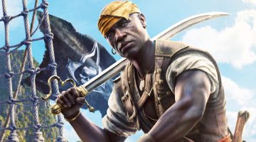 Cena cortada de Black Flag Resynced liga Adéwalé a Rogue