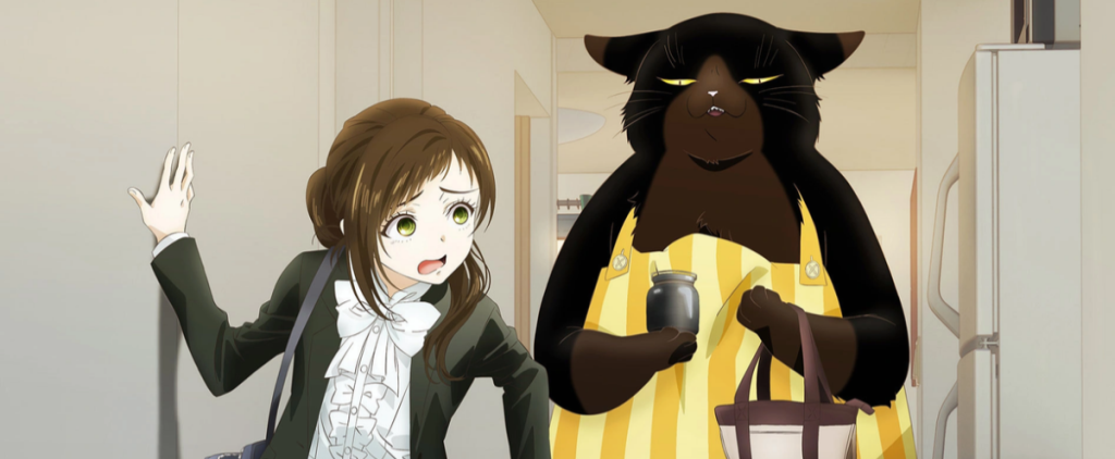 Bizarro? Conheça o anime do gato prendado e depressivo que cuida da casa