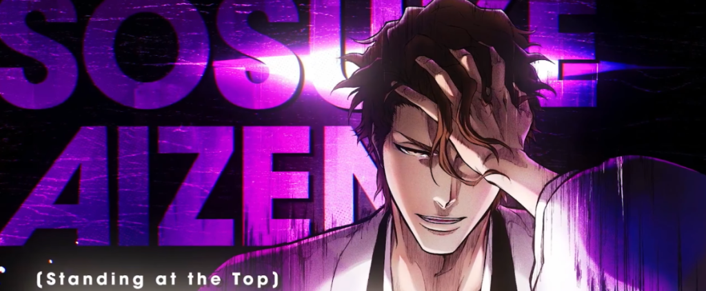 Sōsuke Aizen é o grande destaque no lançamento de ‘BLEACH: Mirrors High’