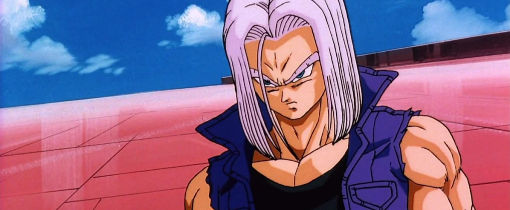 Muitos fãs consideram o Trunks do Futuro o personagem com o melhor design dos animes