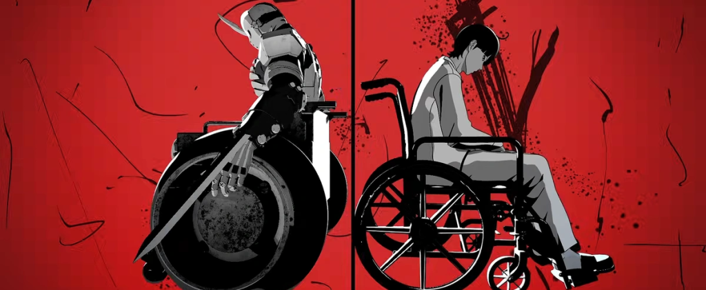 O Anime do Assassino Cadeirante Chegou! Conheça ‘Tank Chair’