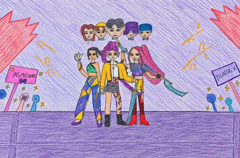 Netflix celebra o Dia das Crianças com desenhos de fãs mirins no lugar dos pôsteres