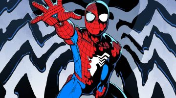 Homem-Aranha simbionte enfrenta Doutor Octopus em clipe de série animada