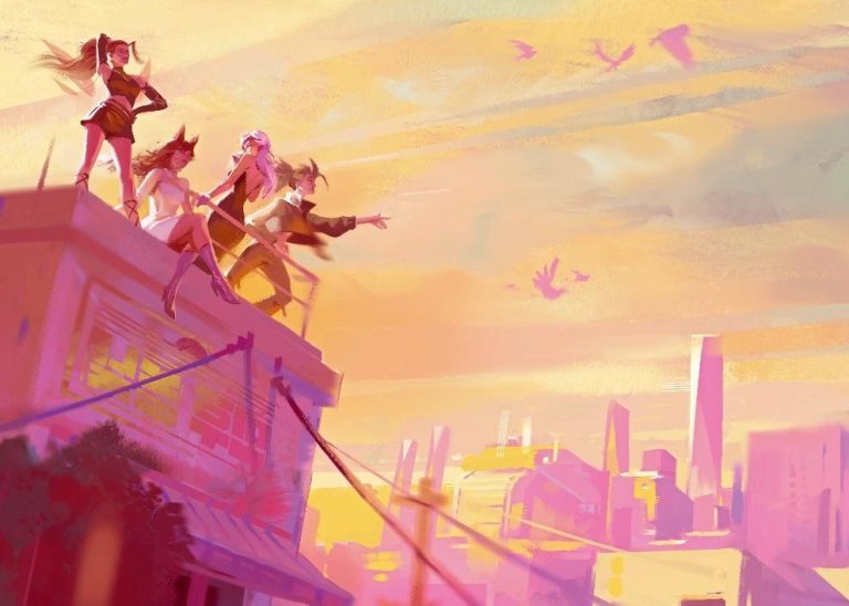 K/DA ganha livro de viagem de luxo da Riot Games e Louis Vuitton